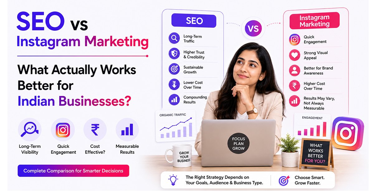 SEO vs Instagram Marketing